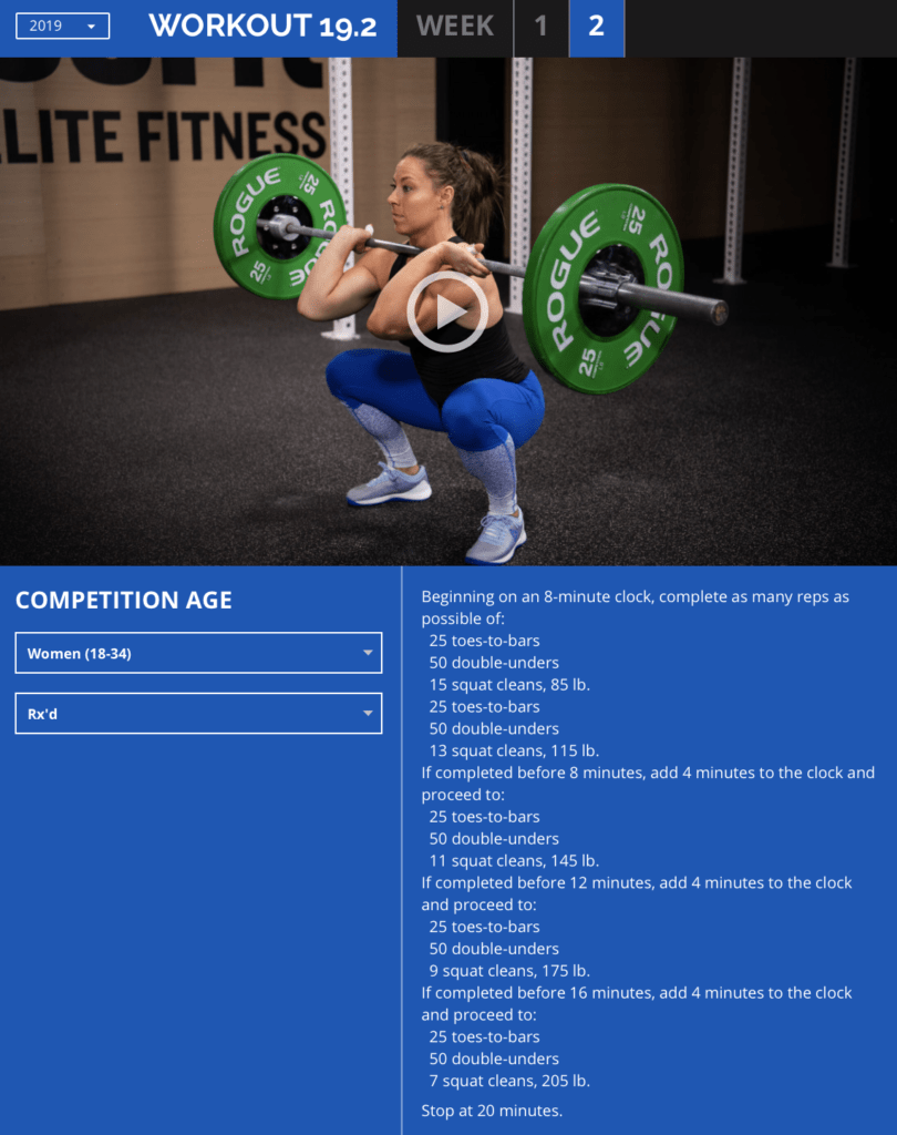 Crossfit Open 19.2 erfahrungsbericht