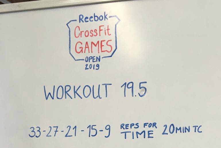 Crossfit Open 19.5 crossfit open