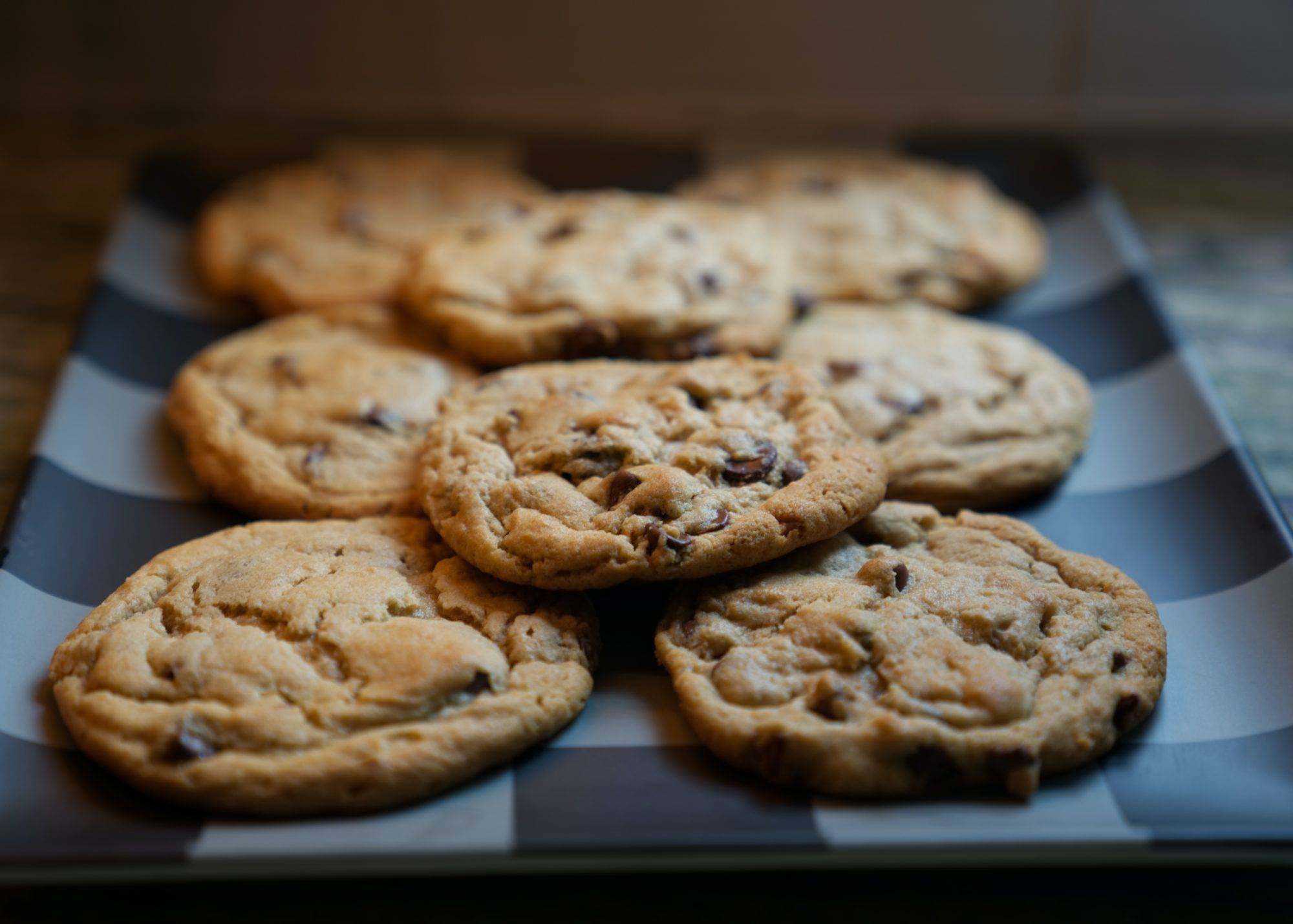 Zuckerfreie Chocolate Chip Cookies