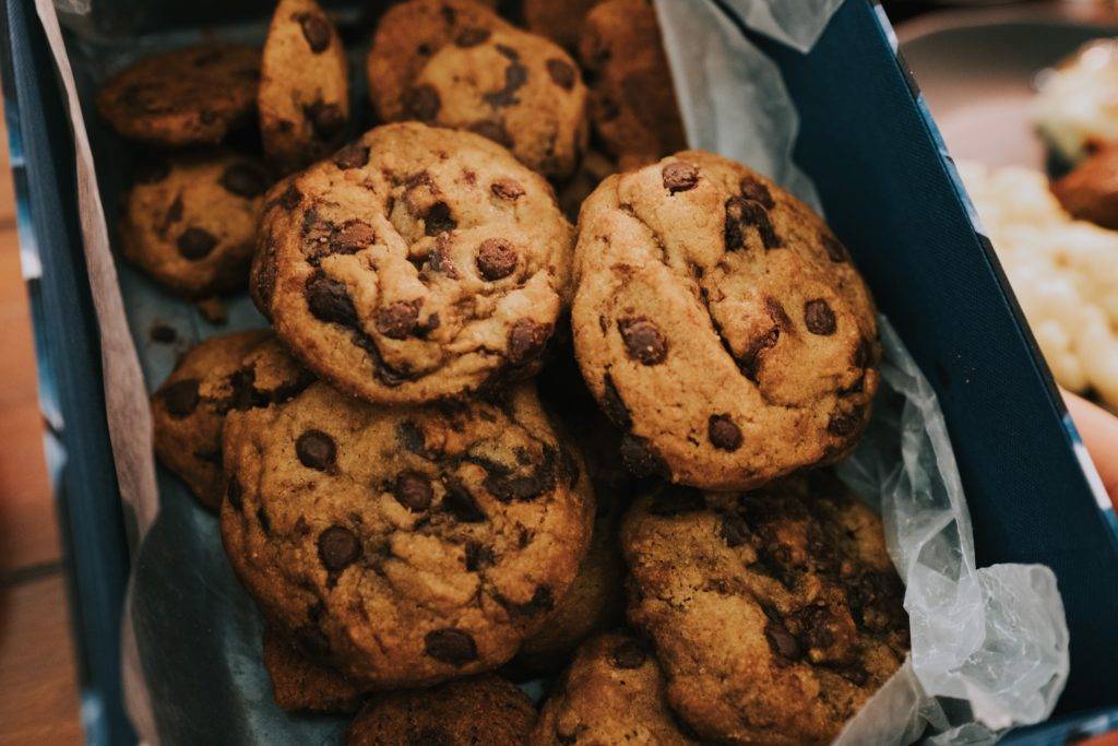 Zuckerfreie Chocolate Chip Cookies