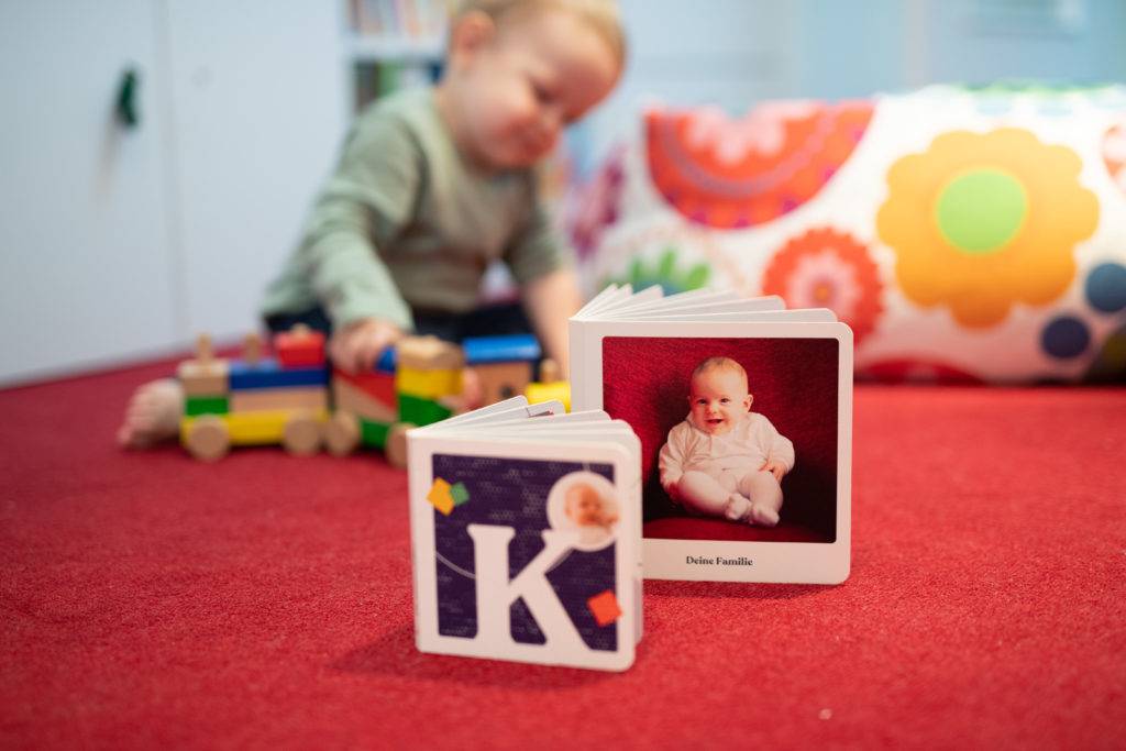 Pappbilderbücher für Kleinkinder sind unkaputtbar.