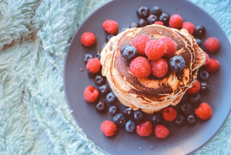 Pfannkuchen aus Sauerteig