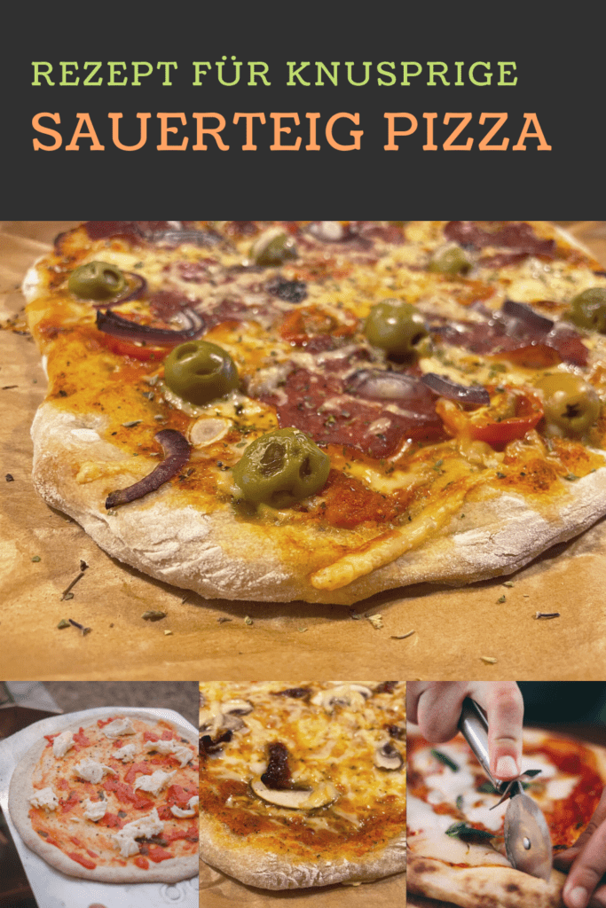 Rezept: Sauerteig Pizza - Einfach knusprig und bester Geschmack 6 Sauerteig Pizza ist die beste Pizza. Sauerteigpizza.