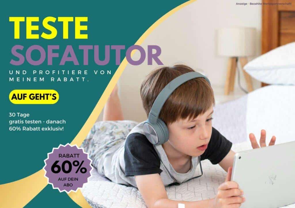 Sofatutor im Test – Jetzt 60% Rabatt sichern! code, lernapps, lernen, nachhilfe, rabatt, sofatutor, tablet