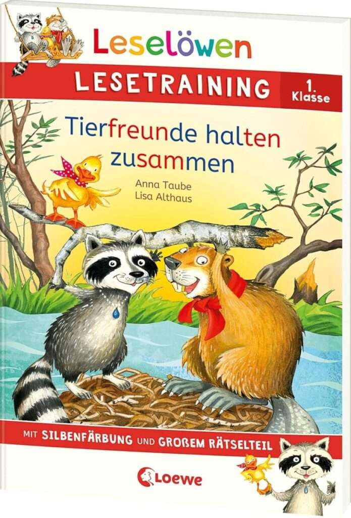 Lesen lernen: 10 Minuten, die den großen Unterschied machen 3 Lesen lernen mit dem Leselöwen